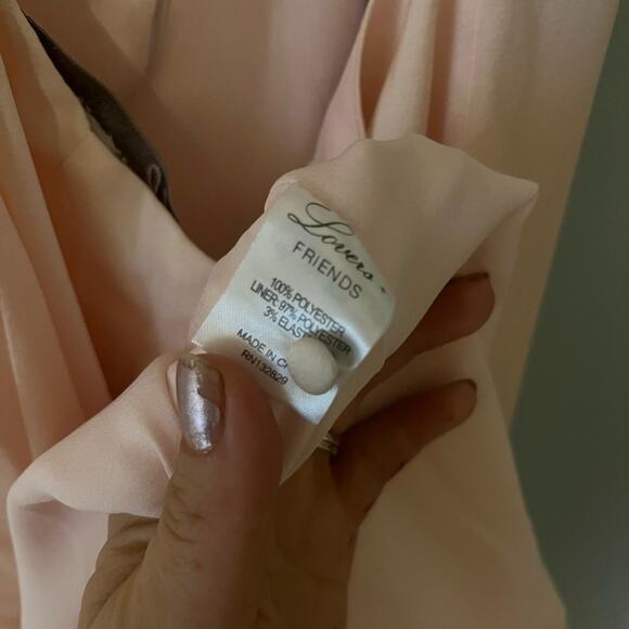 Lovers + Friends The Paris Lace Silky Fairy Romantic Ethereal Slip Dress 4 NWT - Picture 13 of 13